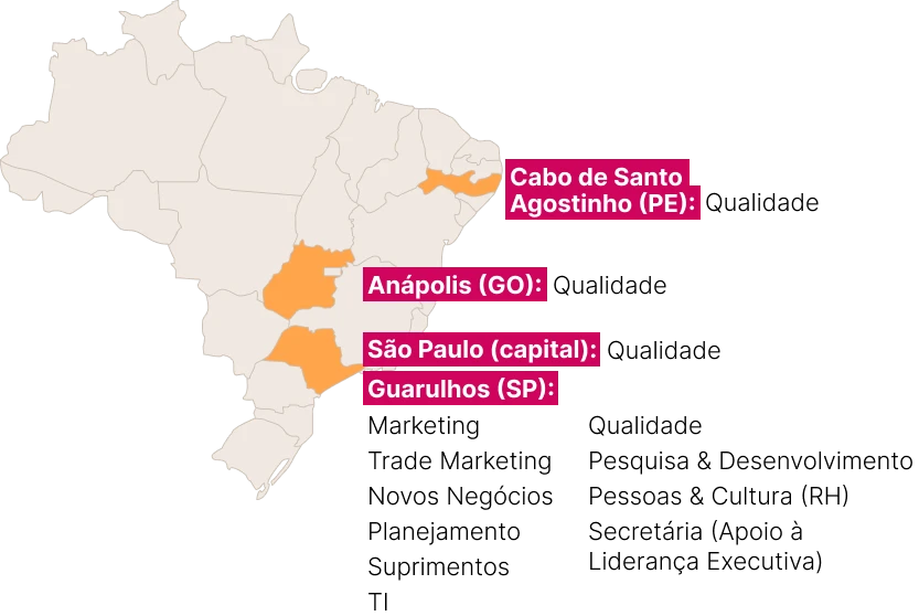 mapa do brasil destacando alguns estados