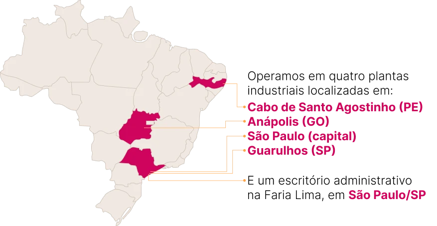 mapa do brasil destacando alguns estados