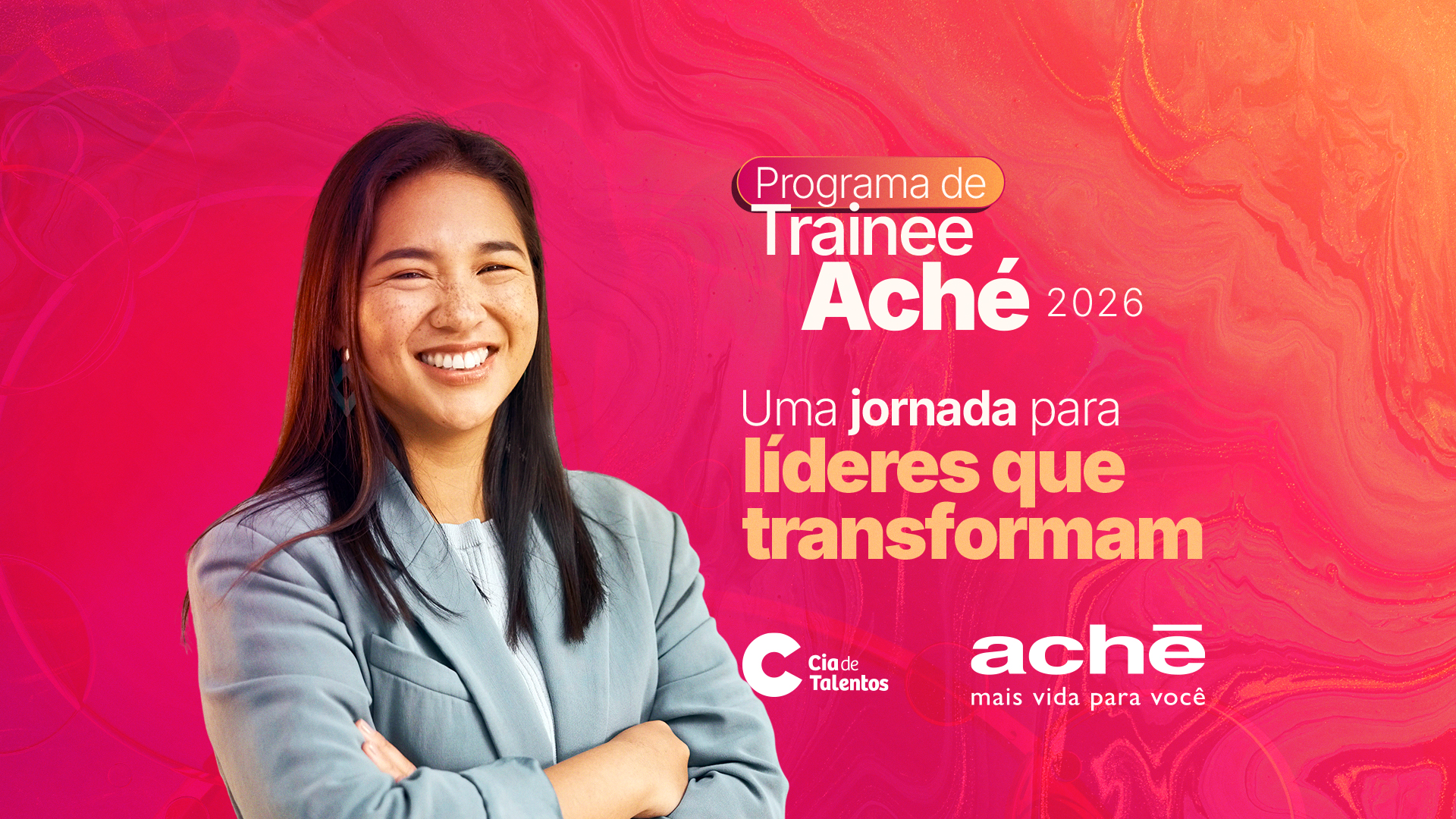 banner Aché - Programa de Estágio 2025