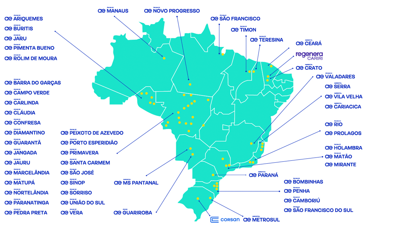Mapa do Brasil