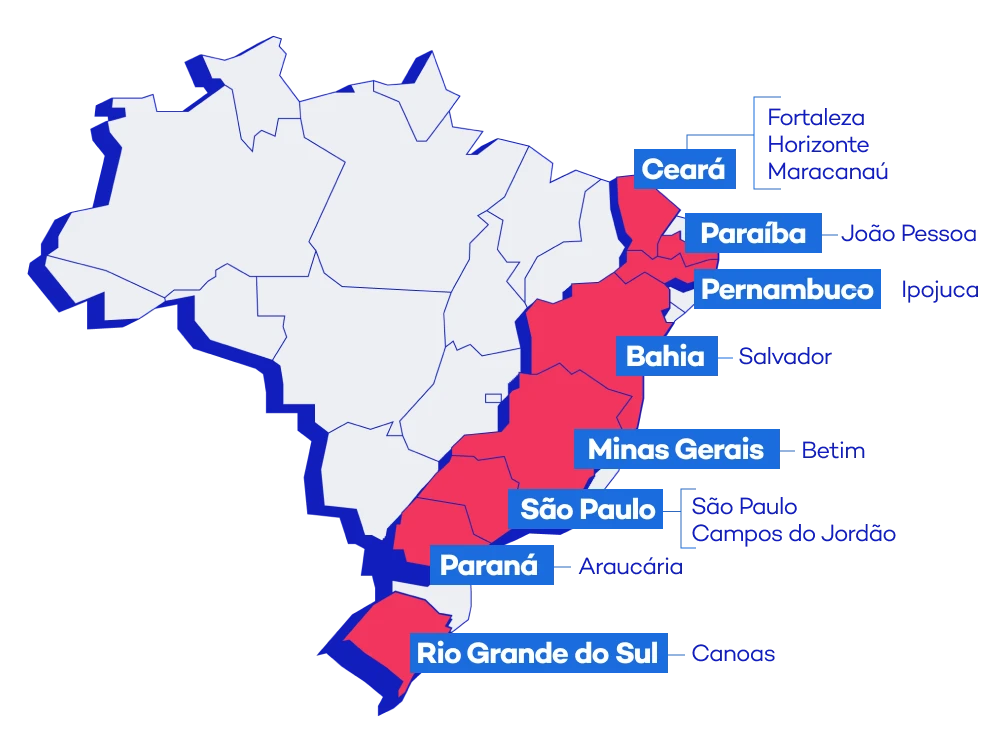 Mapa do Brasil