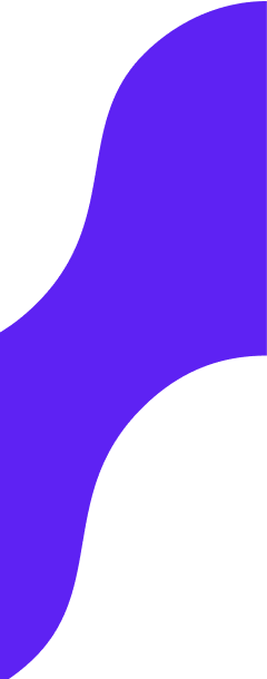 Imagem de uma forma abstrata roxa