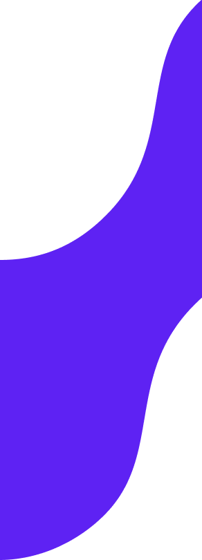 Imagem de uma forma abstrata roxa