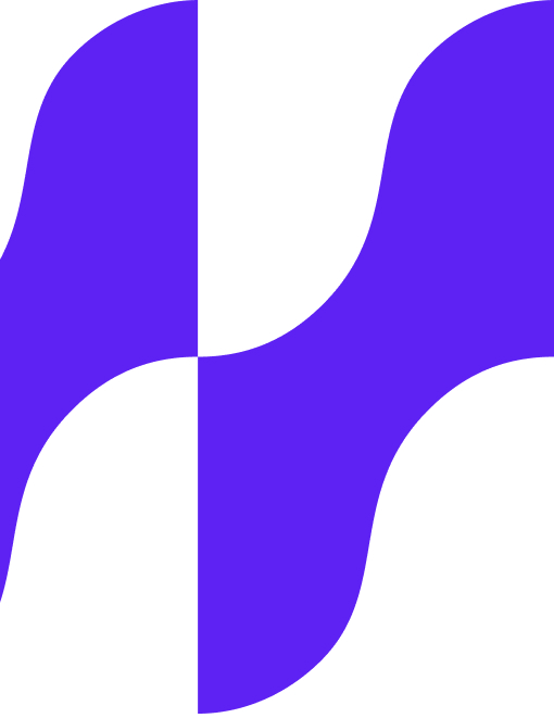 Imagem de uma forma abstrata roxa
